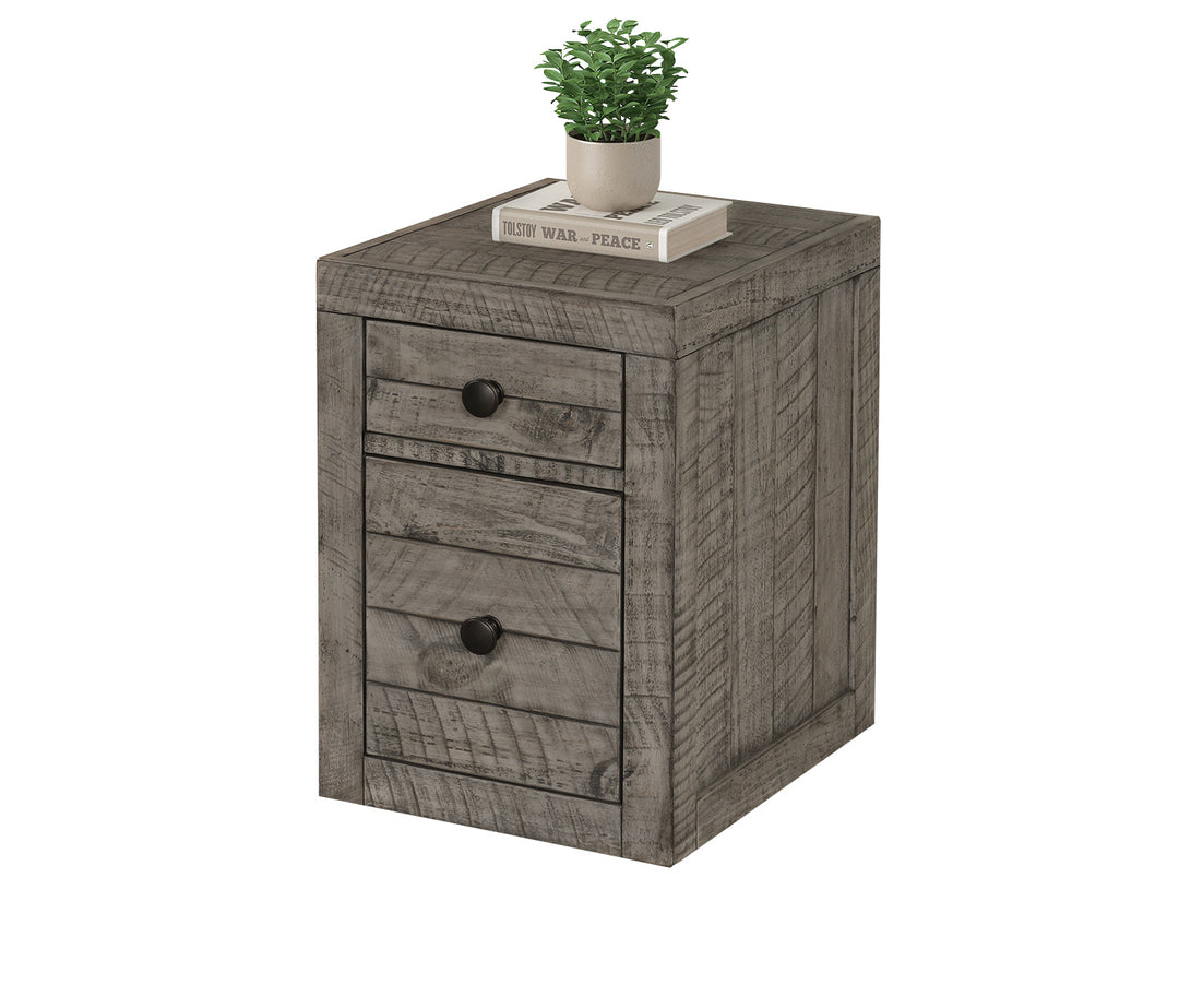 House Tempe - Grey Stone Rolling File Cabinet