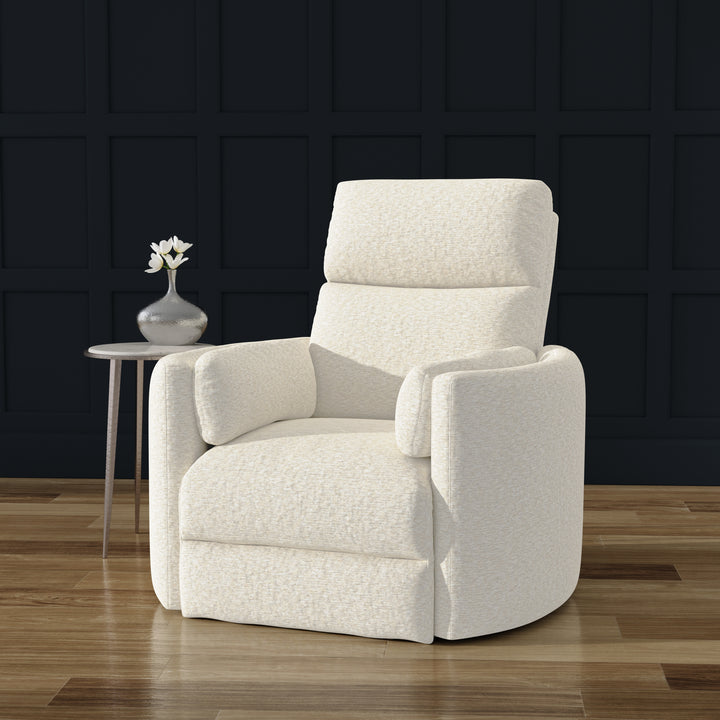 Living Radius - Revel Oyster Power Swivel Glider Recliner