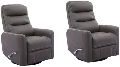 Living Hercules - Haze Swivel Glider Recliner Two Pack