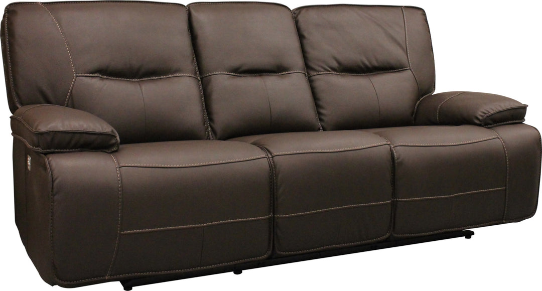 Living Spartacus - Chocolate Power Reclining Sofa