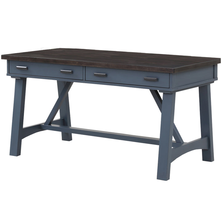 House Americana Modern - Denim 60 In. Writing Desk