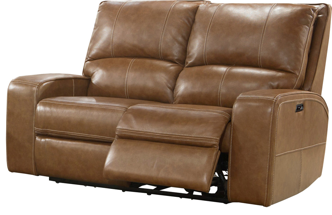 Living Swift - Bourbon Power Reclining Loveseat