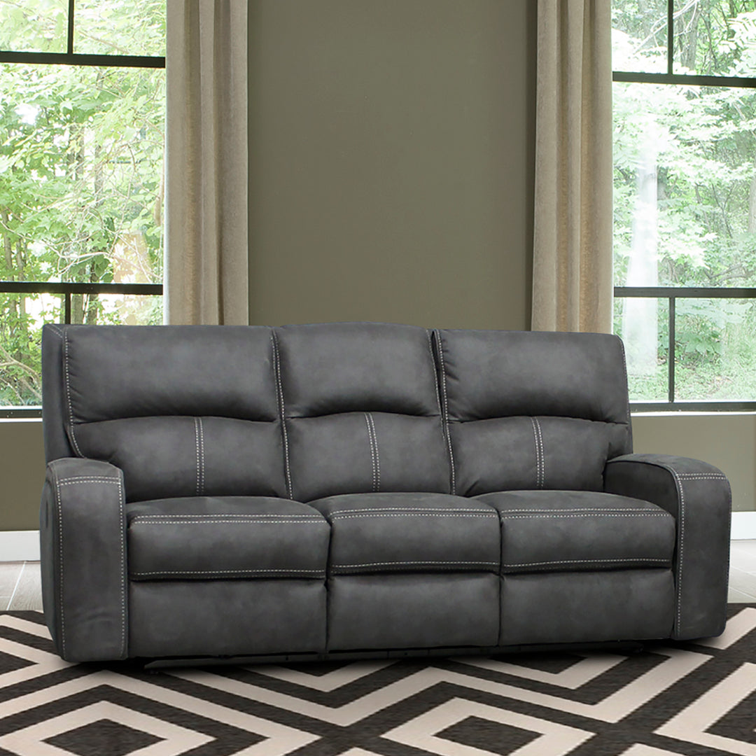 Living Polaris - Slate Power Reclining Sofa