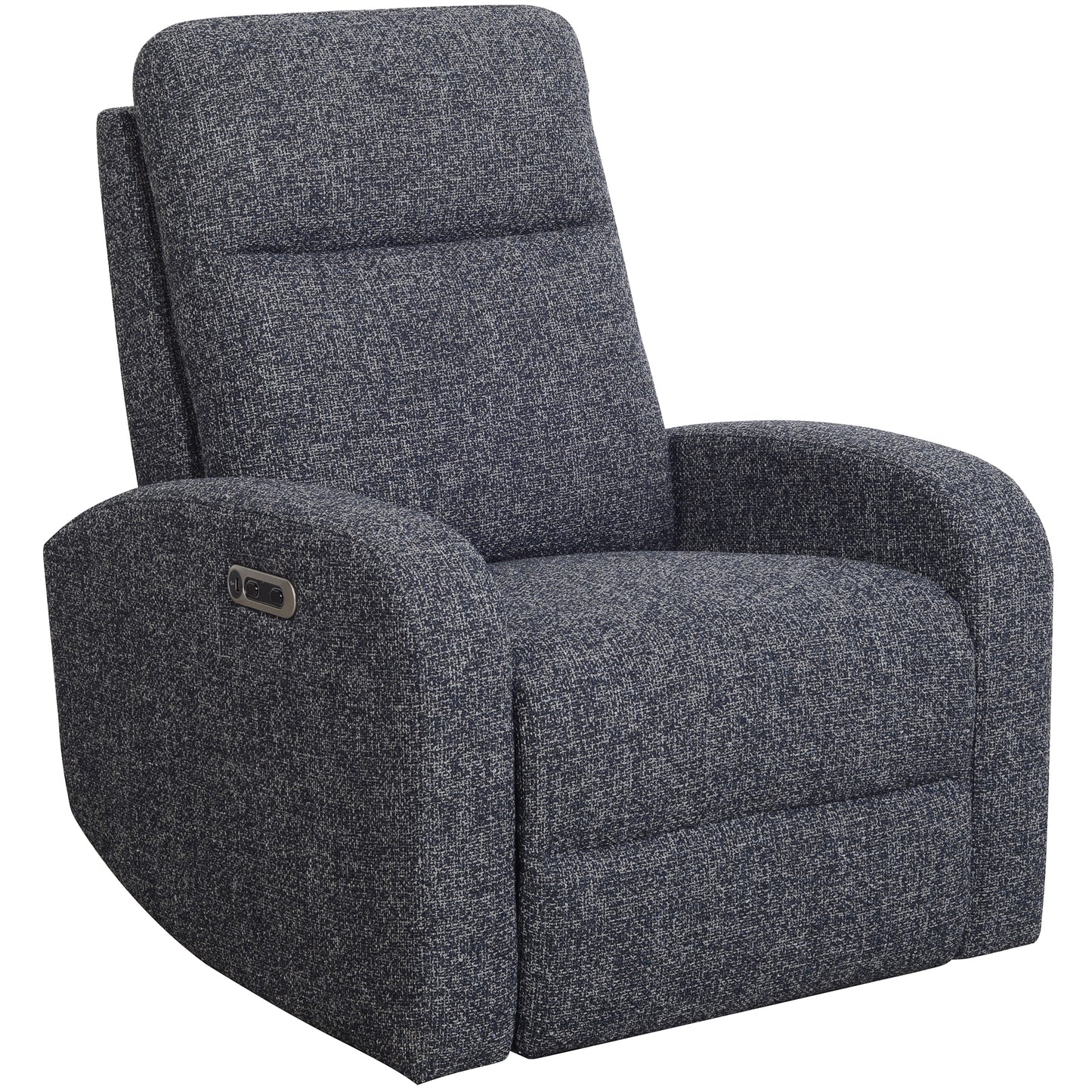 Living Thriller - Natural Beauty Denim Power Swivel Glider Recliner