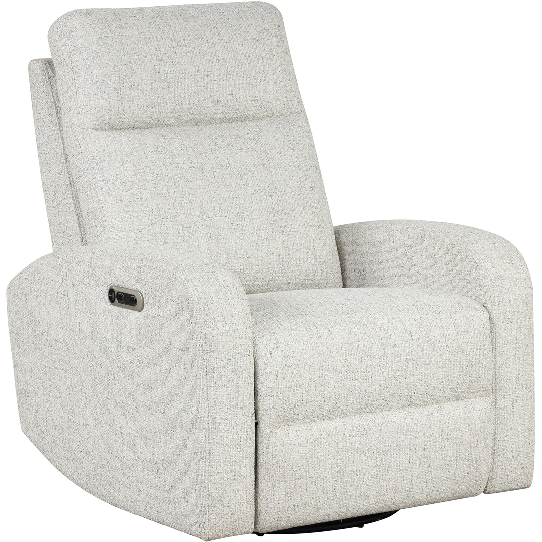 Living Thriller - Natural Beauty Quartz Power Swivel Glider Recliner