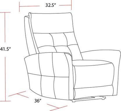 Living Gershwin - Verona Grey - Powered By Freemotion Zero Gravity Power Recliner