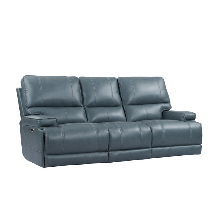 Living Whitman - Verona Azure - Powered By Freemotion Cordless Power Sofa