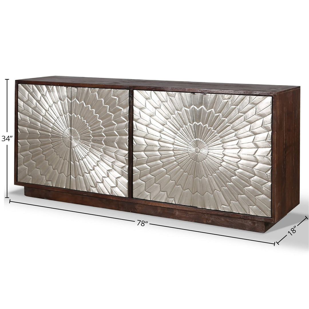 House Crossings - Palace 78 In. TV Console