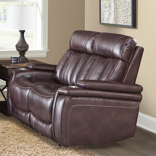 Living Royce - Fantom Brown Power Reclining Loveseat