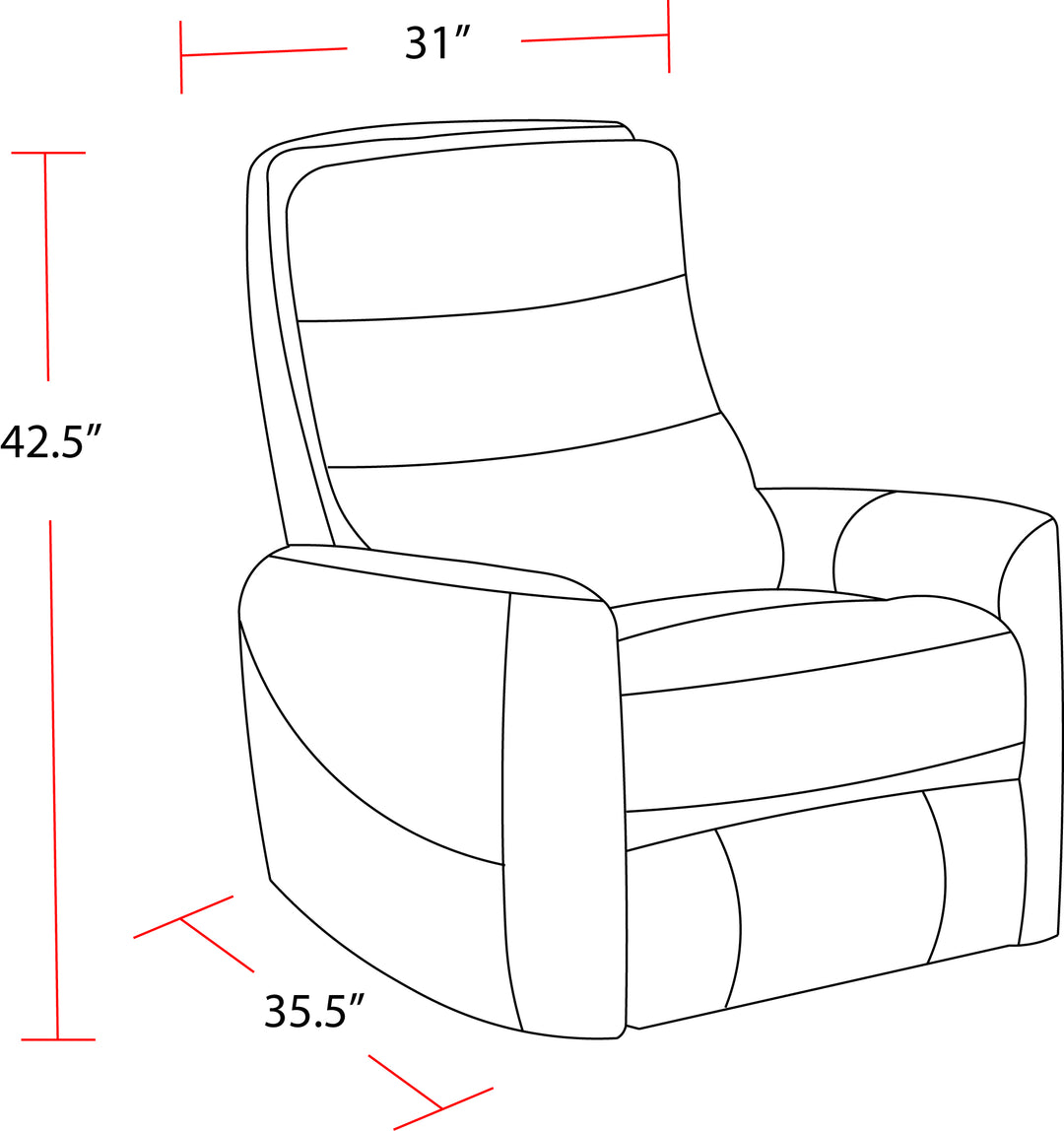 Living Hercules - Oyster Swivel Glider Recliner