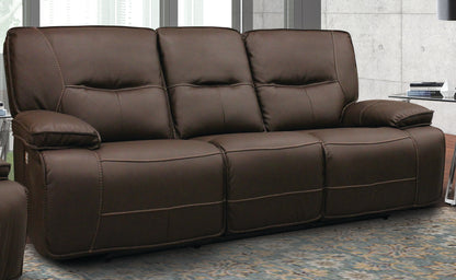 Living Spartacus - Chocolate Power Reclining Sofa