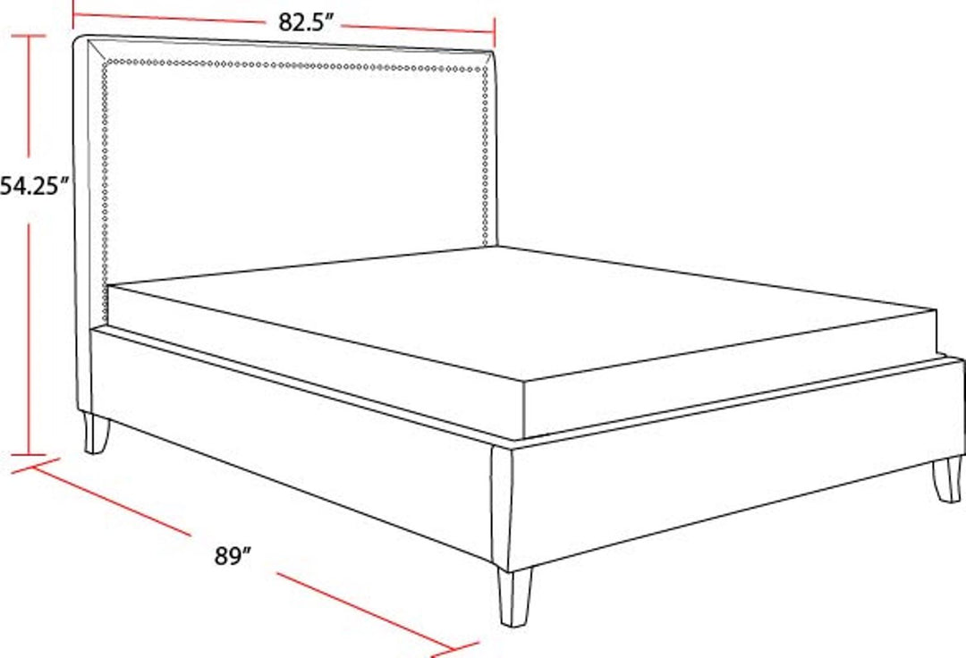 Living Sleep Cody - Cork King Bed