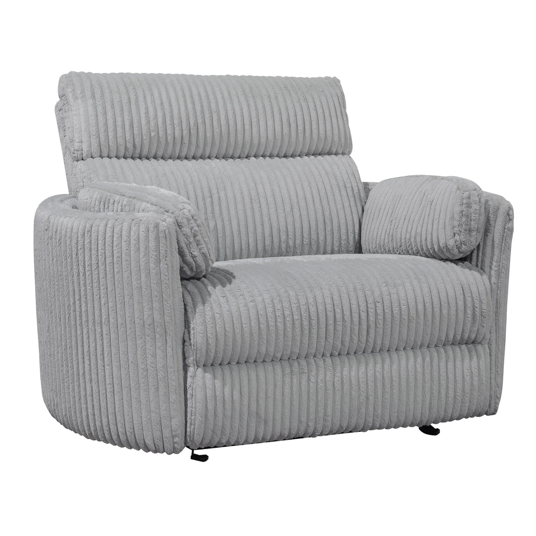 Living Radius Xl - Mega Grey Extra Wide Power Glider Recliner