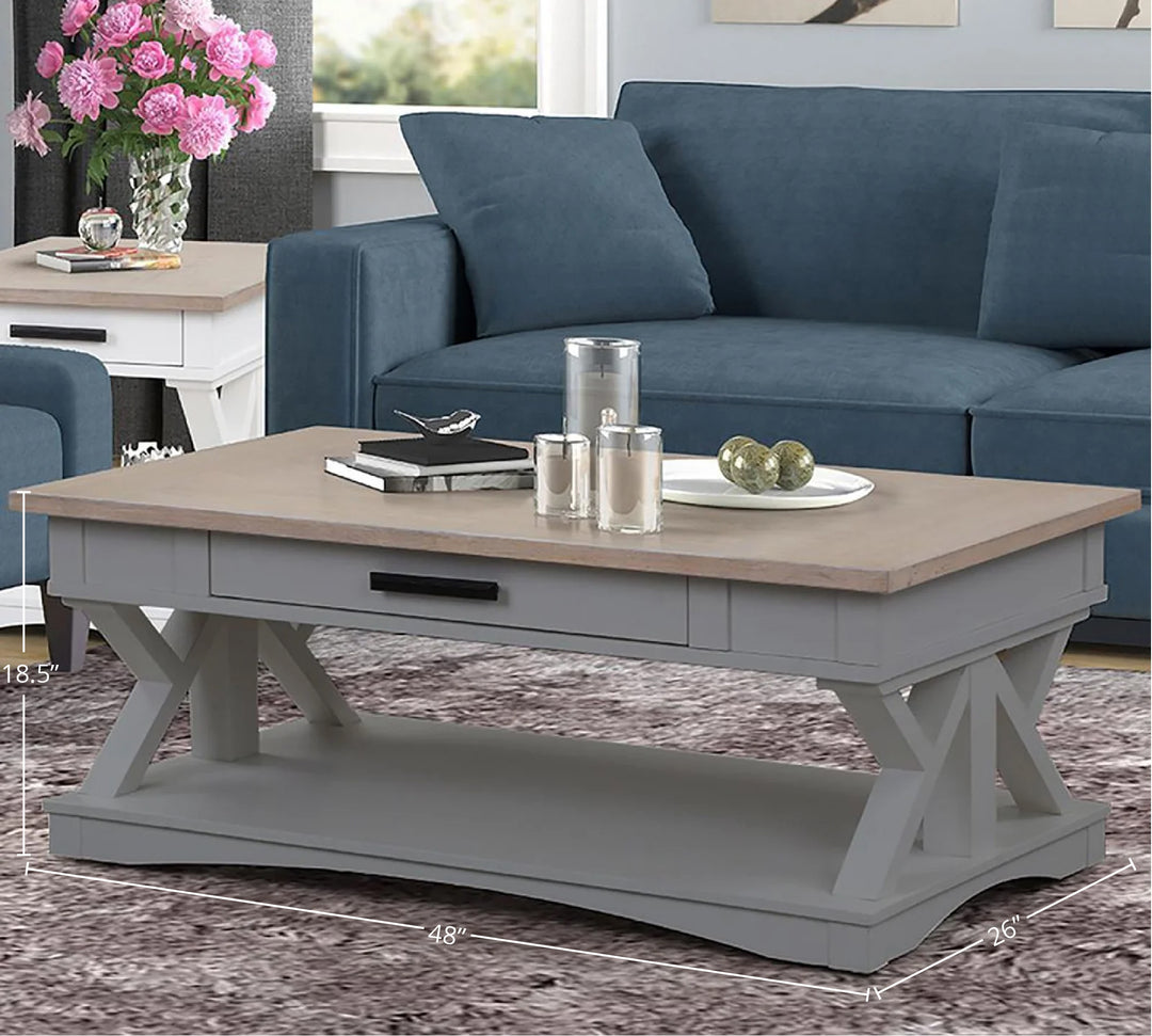 House Americana Modern - Dove Cocktail Table