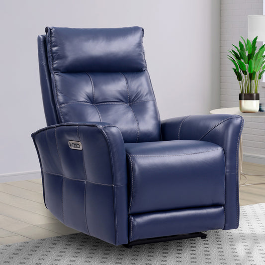 Living Gershwin - Verona Royal Blue - Powered By Freemot Zero Gravity Power Recliner