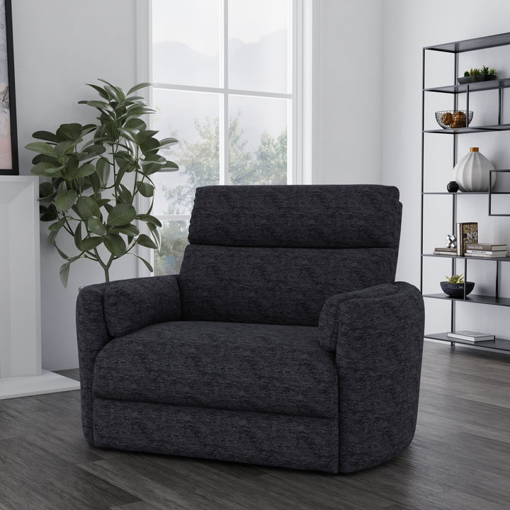 Living Radius Xl - Mediterranean Extra Wide Power Glider Recliner