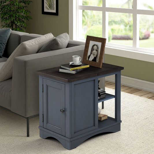 House Americana Modern - Denim Chairside Table