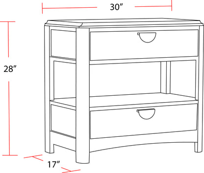 House Escape - Bedroom 2 Drawer Nightstand