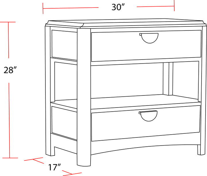 House Escape - Bedroom 2 Drawer Nightstand