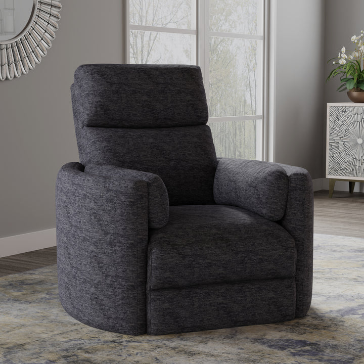 Living Radius - Mediterranean Power Swivel Glider Recliner Two Pack