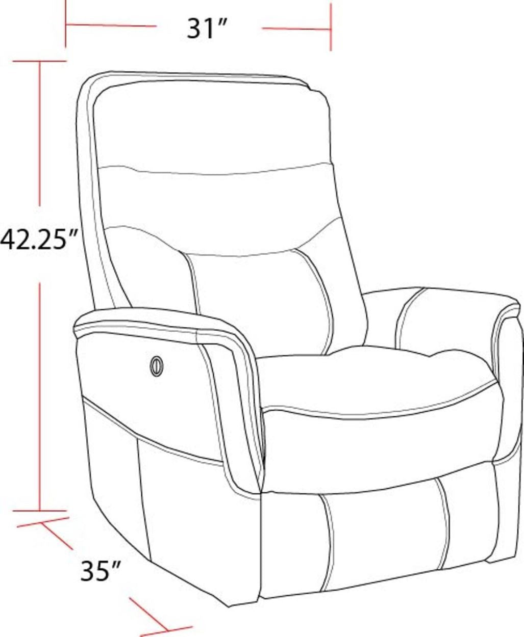 Living Gemini - Linen Power Swivel Glider Recliner