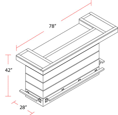 House Pure Modern Dining Bar Base