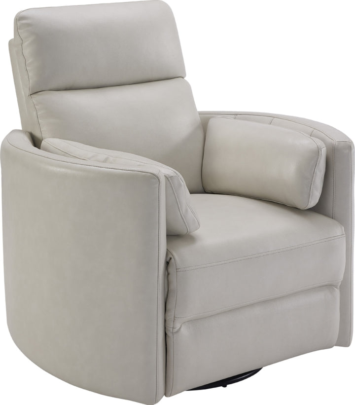 Living Radius - Florence Ivory - Powered By Freemotion Cordless Power Swivel Glider Recliner