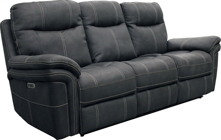 Living Mason - Charcoal Power Reclining Sofa