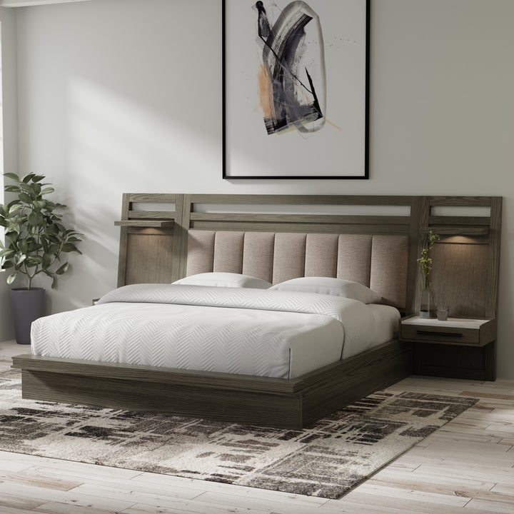 House Pure Modern Bedroom Queen Platform Wall Bed