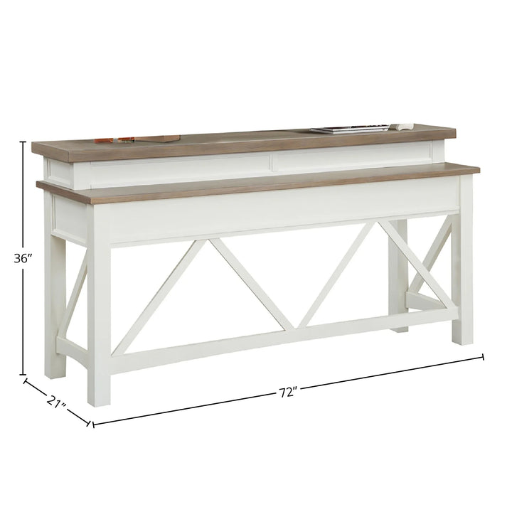 House Americana Modern - Cotton Everywhere Console with 3 Stools