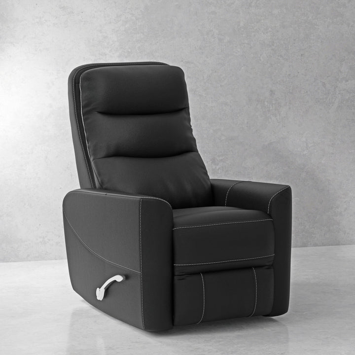 Living Hercules - Black Swivel Glider Recliner