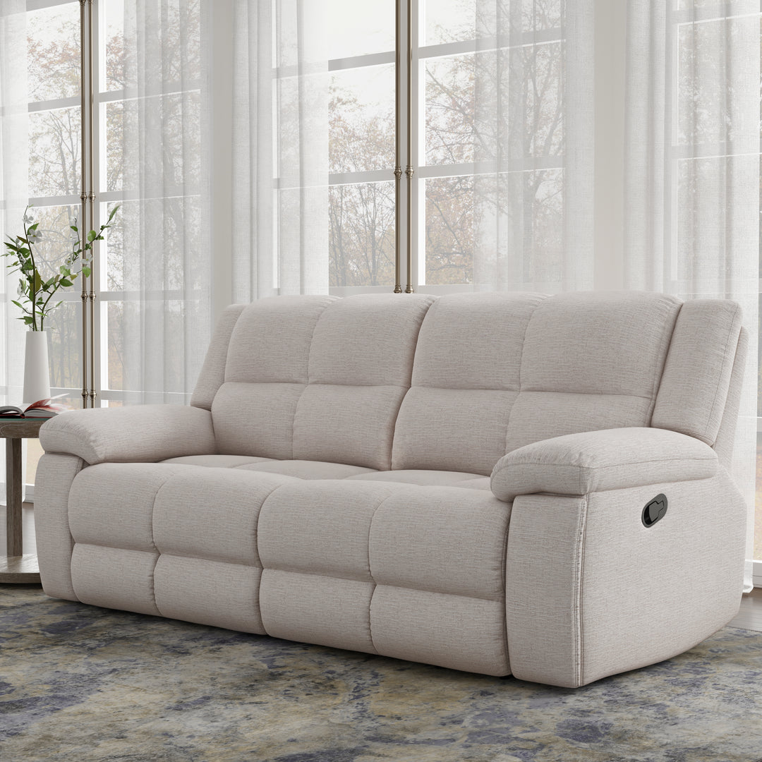 Living Buster - Opal Taupe Manual Sofa