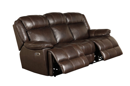 Living Eclipse - Florence Brown Power Reclining Sofa