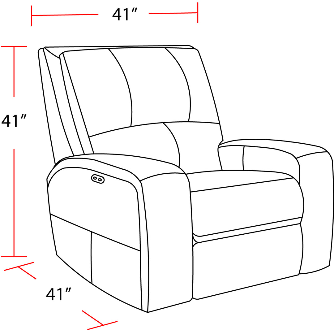 Living Swift - Twilight Power Recliner