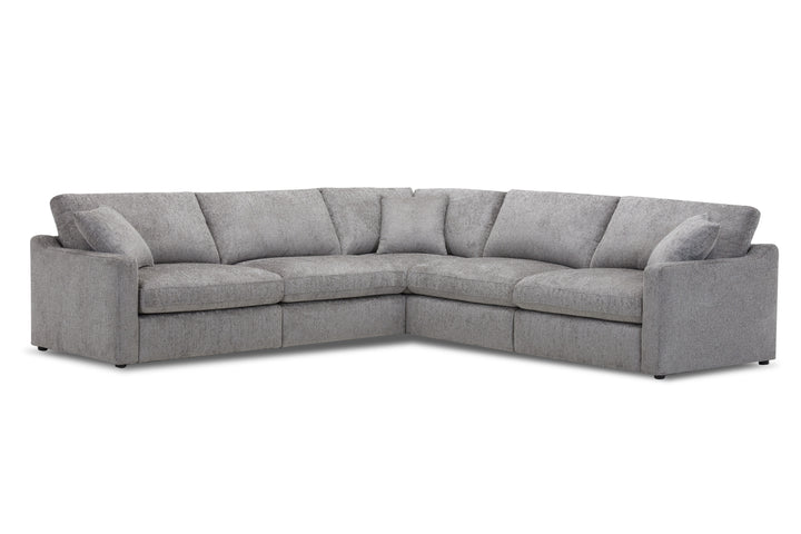 Living Surrender- Burmese Nature 5 Piece Modular Sectional