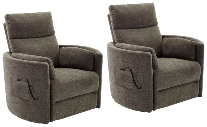 Living Radius Lift - Krypton Power Lift Recliner Two Pack