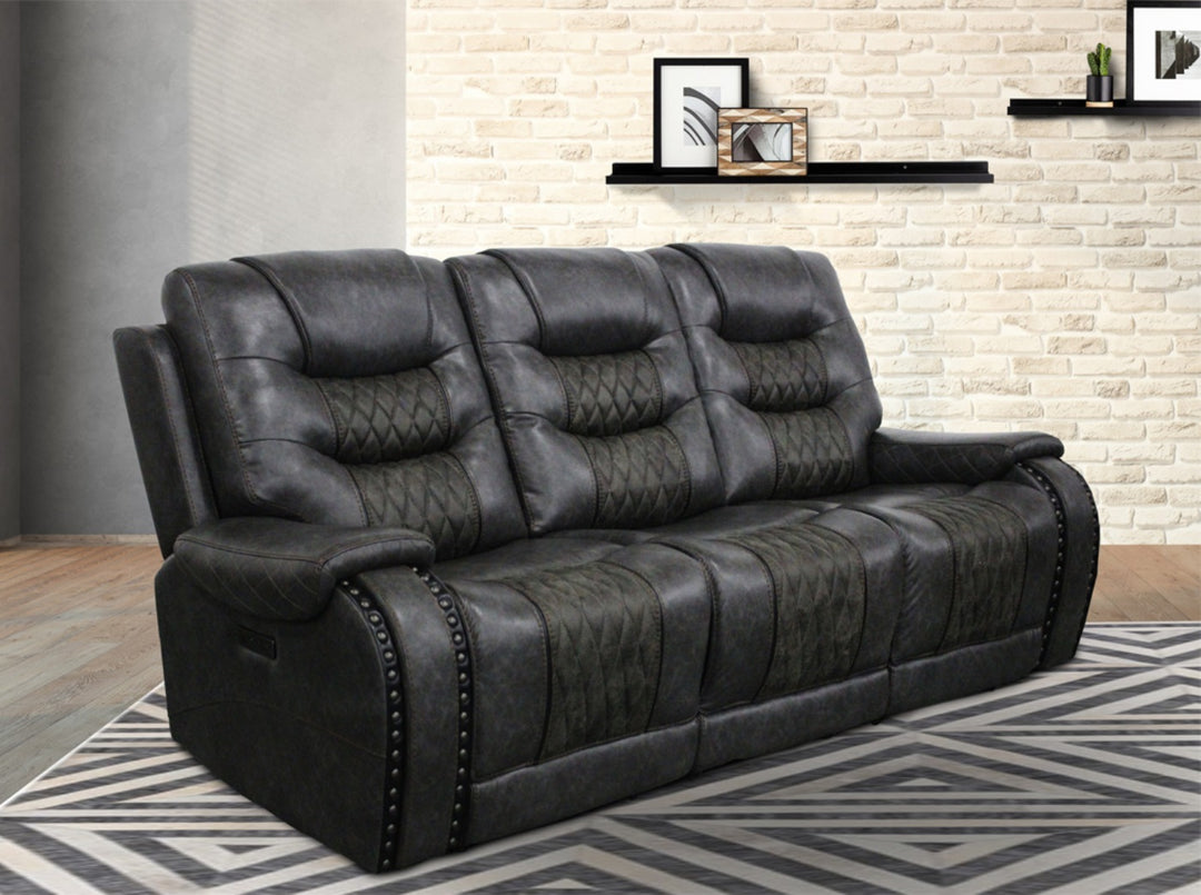 Living Outlaw - Stallion Power Reclining Sofa with Drop Down Console