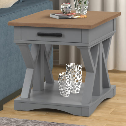 House Americana Modern - Dove End Table