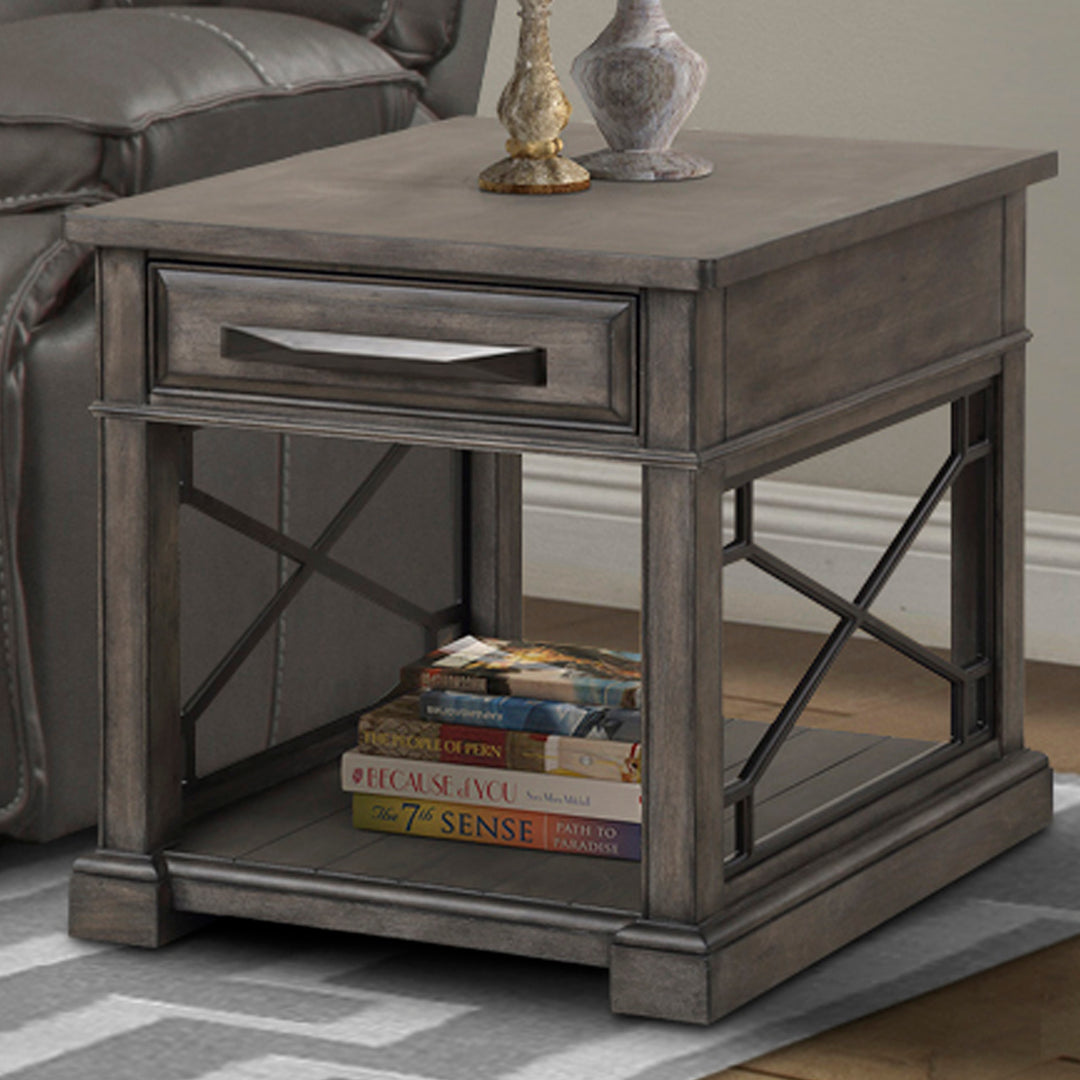 House Sundance - Smokey Grey End Table