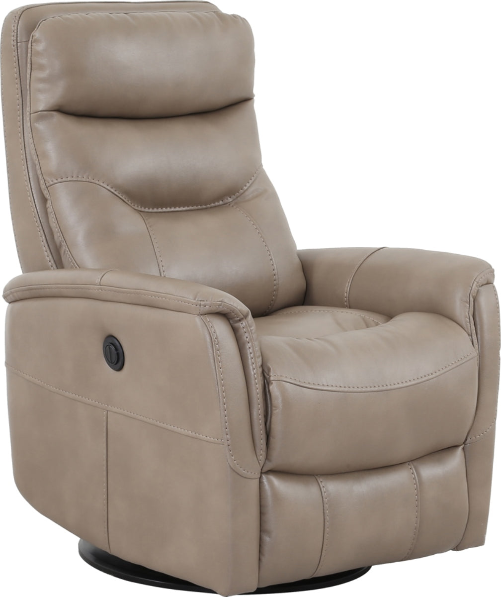 Living Gemini - Linen Power Swivel Glider Recliner