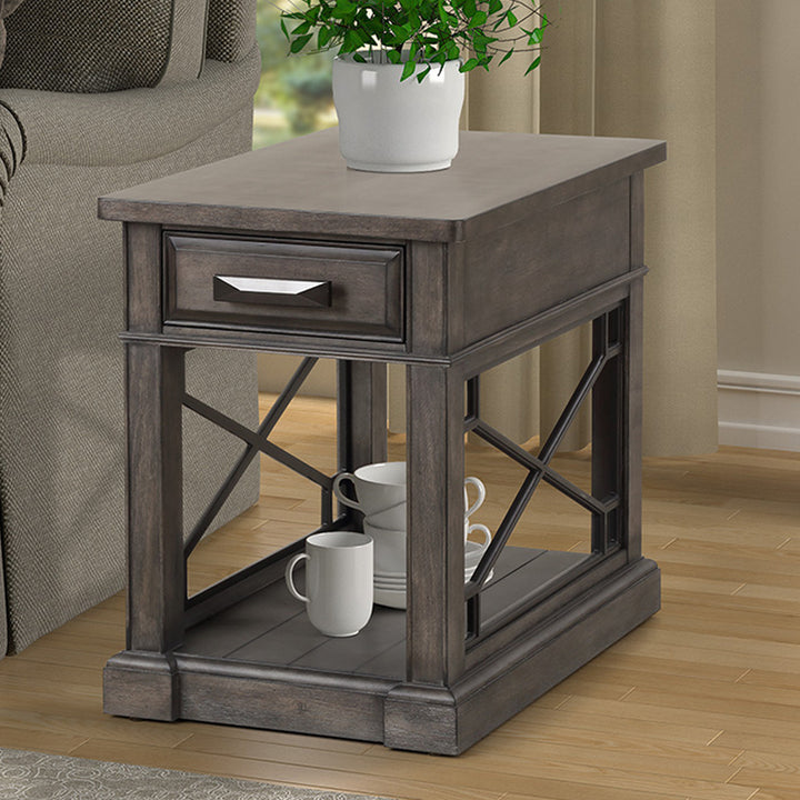 House Sundance - Smokey Grey Chairside Table