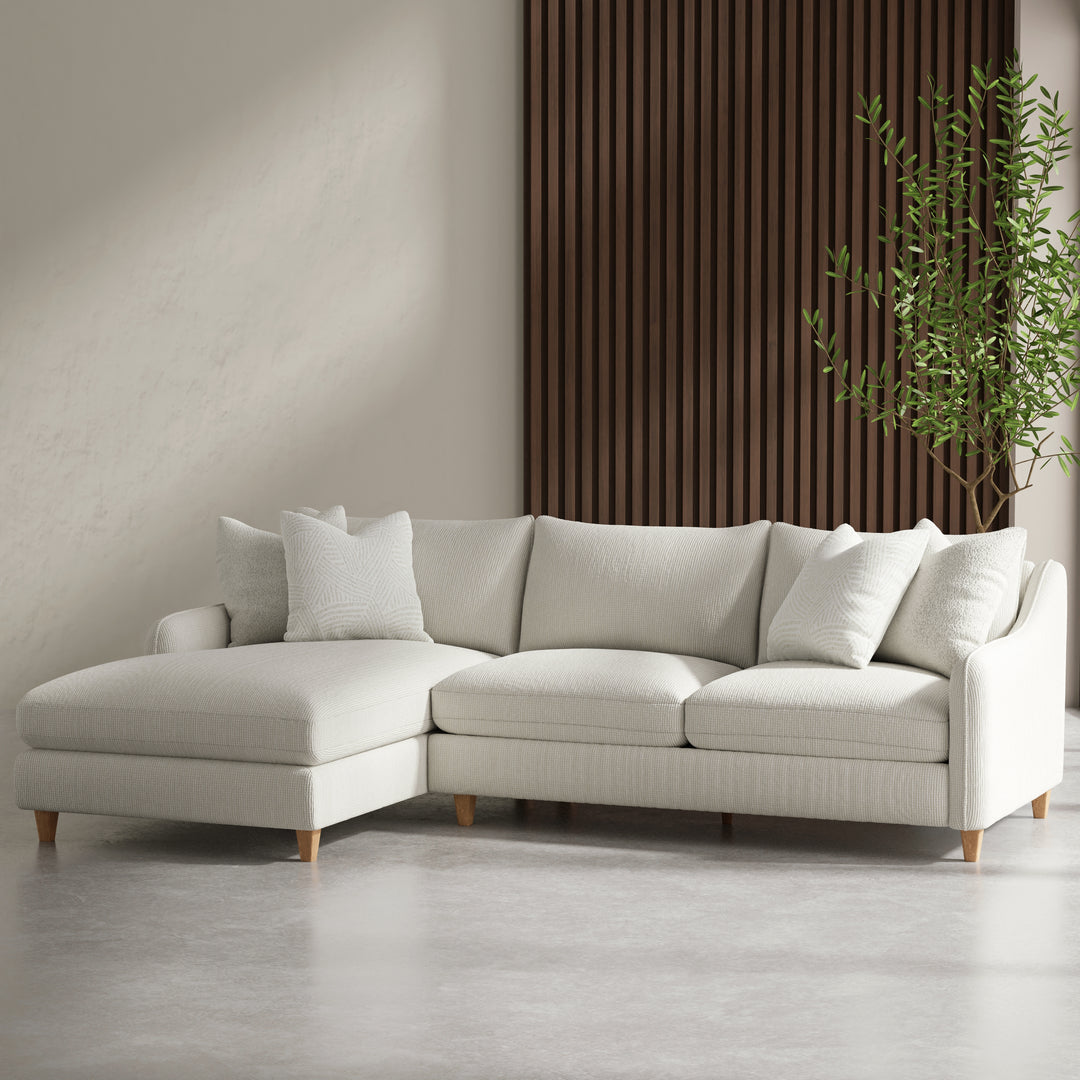 Living Vogue - Farlo Chalk 2 Piece Modular Sectional