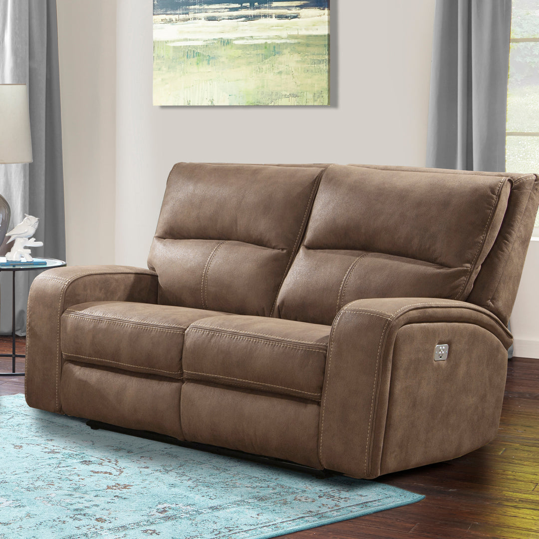 Living Polaris - Kahlua Power Reclining Loveseat