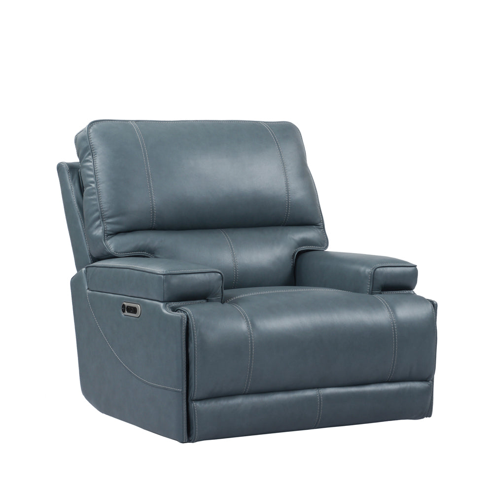 Living Whitman - Verona Azure - Powered By Freemotion Cordless Power Recliner