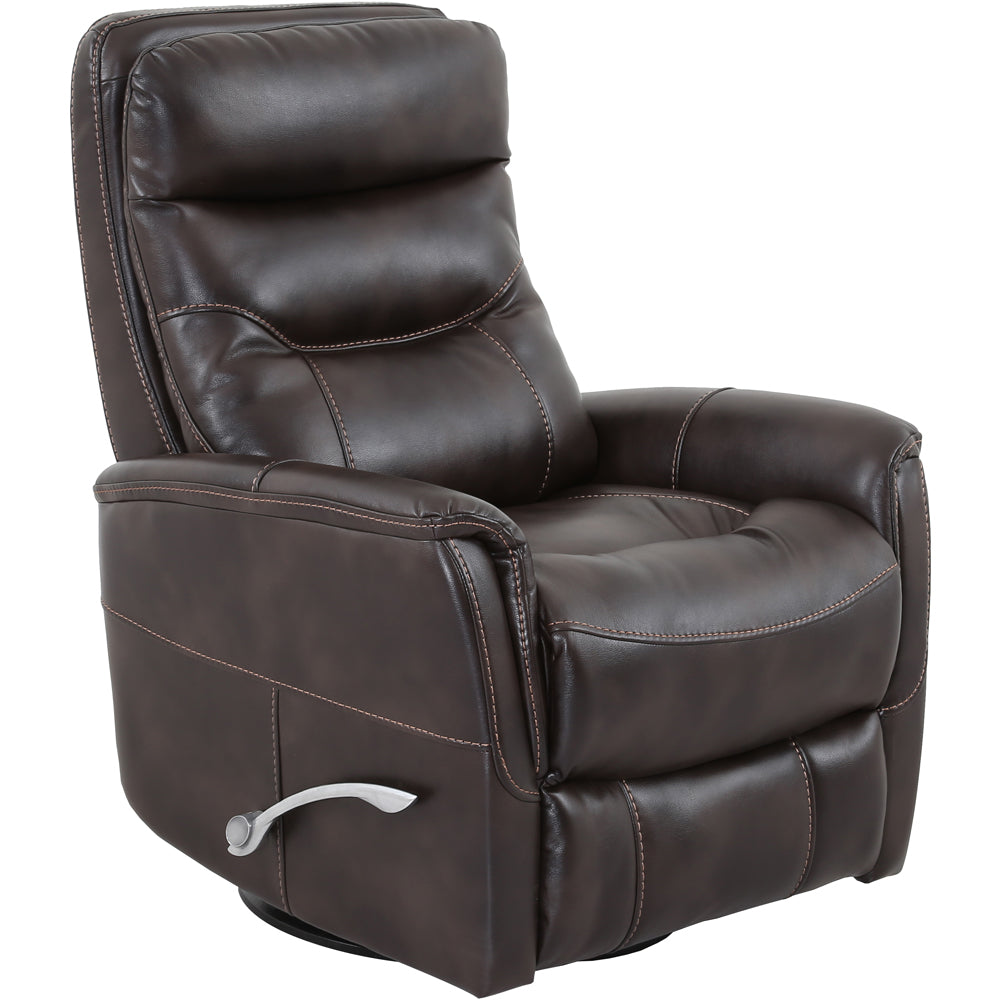 Living Gemini - Truffle Swivel Glider Recliner