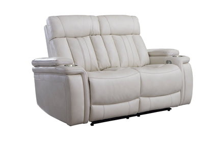 Living Royce - Fantom Ivory Power Reclining Loveseat