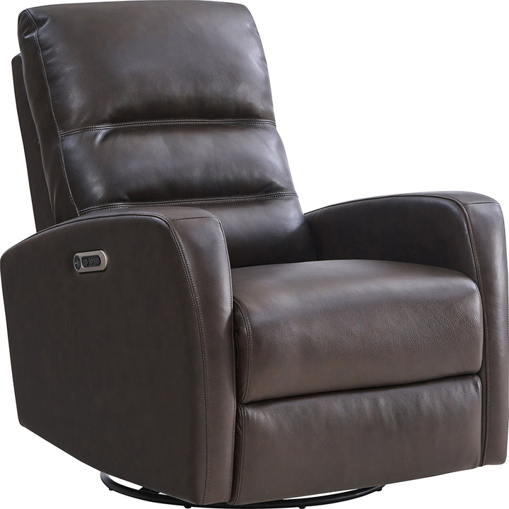 Living Ringo - Florence Brown Power Swivel Glider Recliner